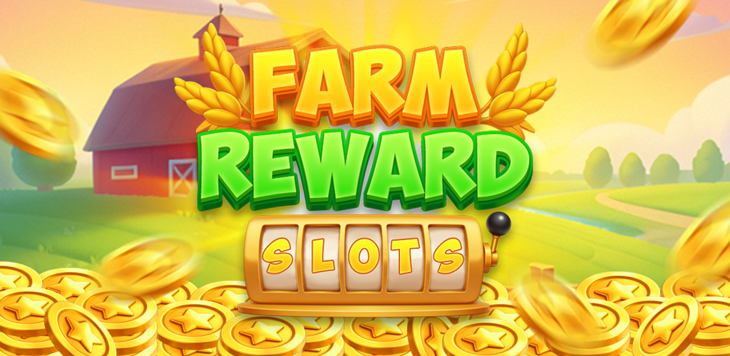 A colorful farm scene with the Farm Reward Slots game